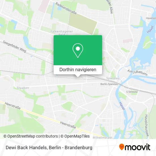 Dewi Back Handels Karte