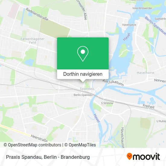 Praxis Spandau Karte