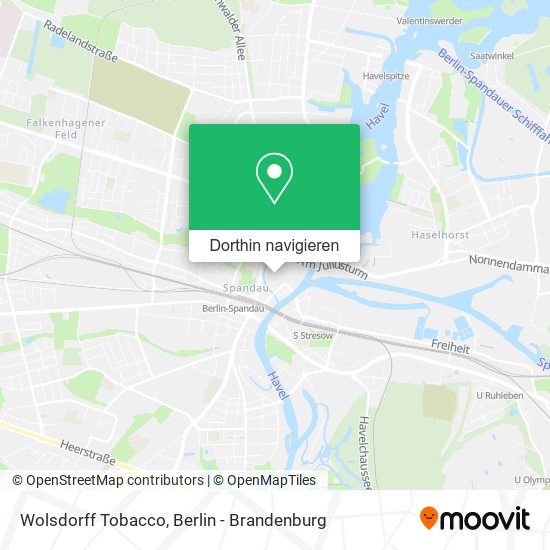 Wolsdorff Tobacco Karte