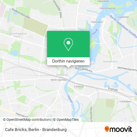 Cafe Bricks Karte