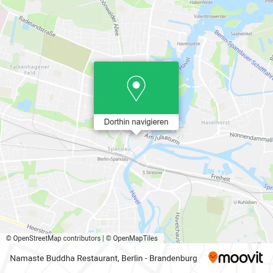 Namaste Buddha Restaurant Karte