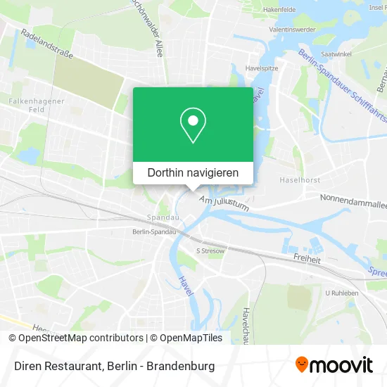 Diren Restaurant Karte