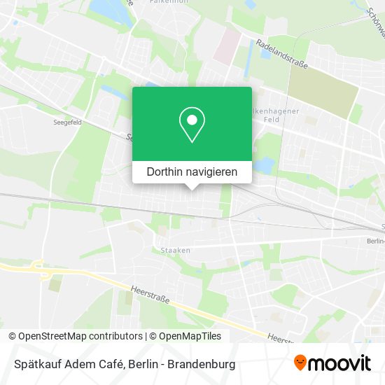 Spätkauf Adem Café Karte