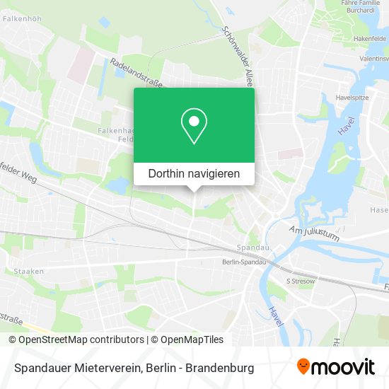 Spandauer Mieterverein Karte