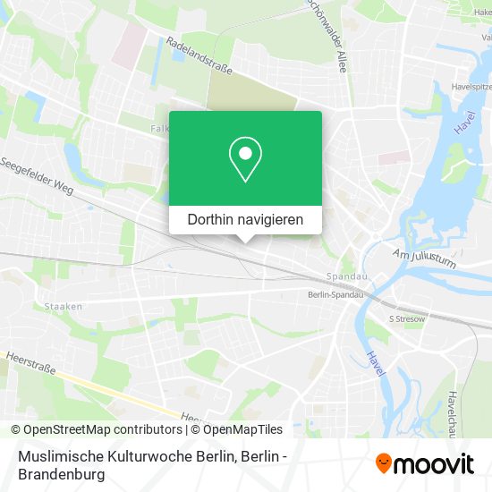 Muslimische Kulturwoche Berlin Karte
