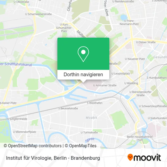 Institut für Virologie Karte