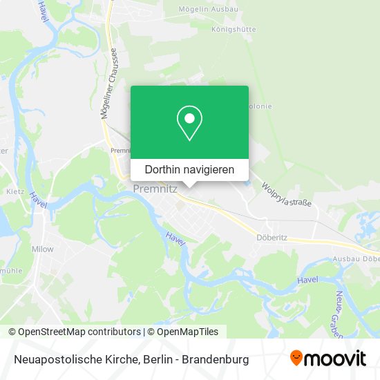 Neuapostolische Kirche Karte