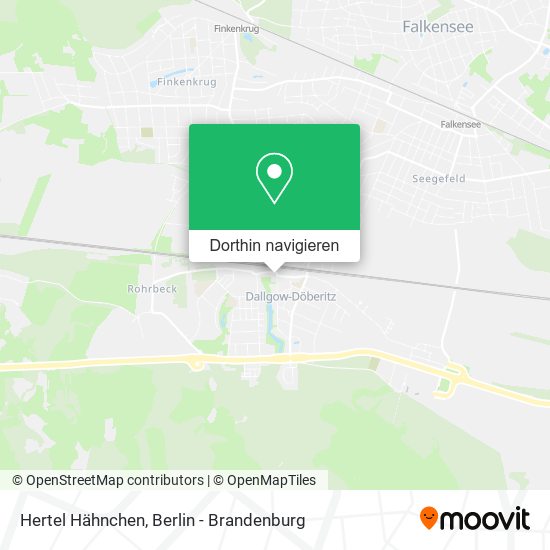 Hertel Hähnchen Karte