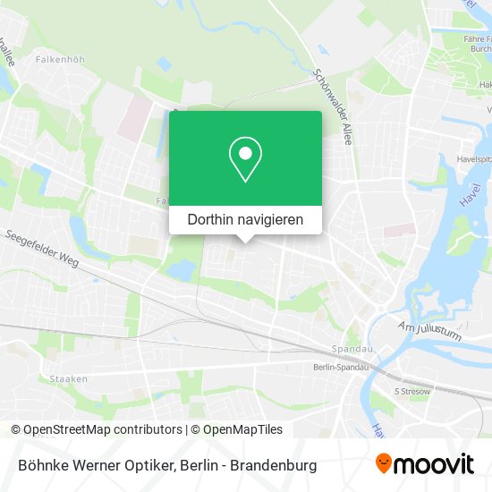 Böhnke Werner Optiker Karte