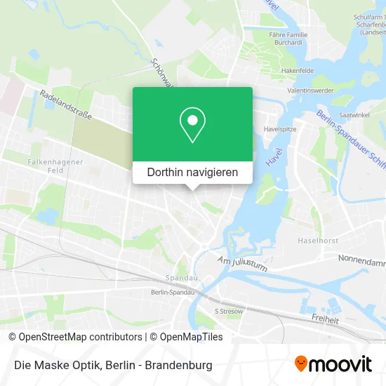 Die Maske Optik Karte