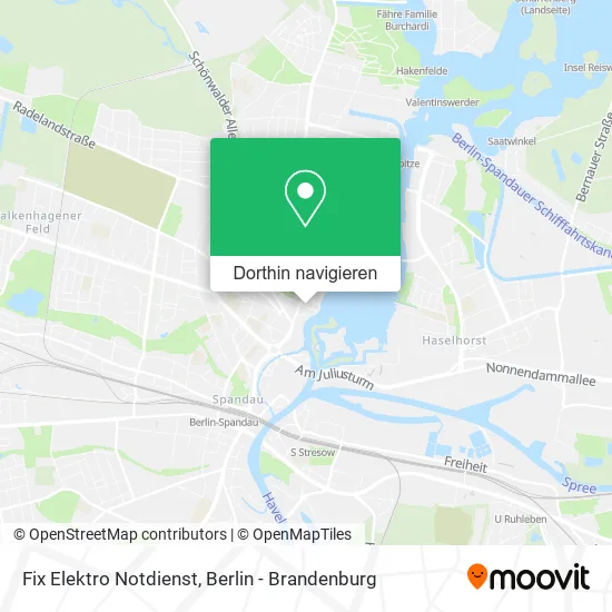 Fix Elektro Notdienst Karte