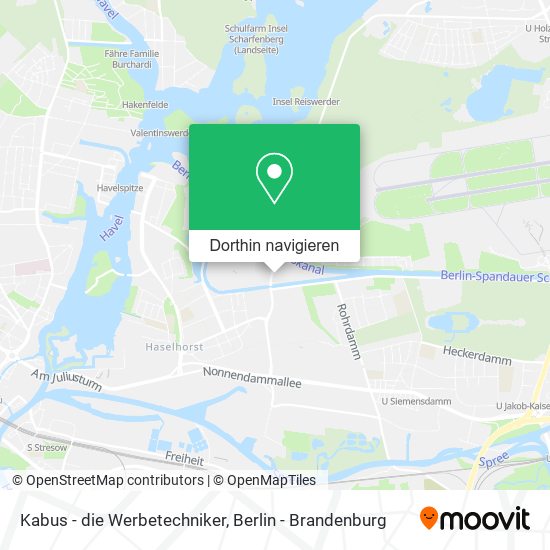 Kabus - die Werbetechniker Karte