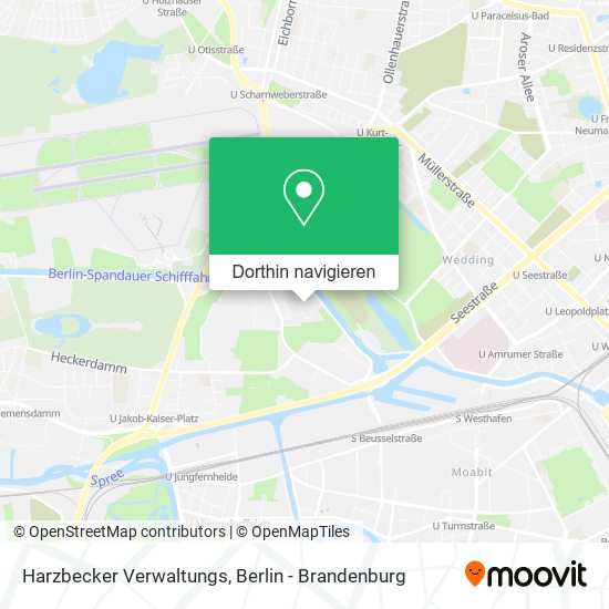 Harzbecker Verwaltungs Karte