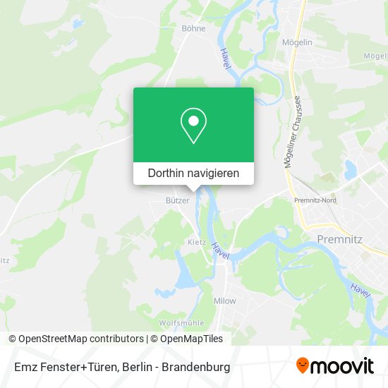 Emz Fenster+Türen Karte
