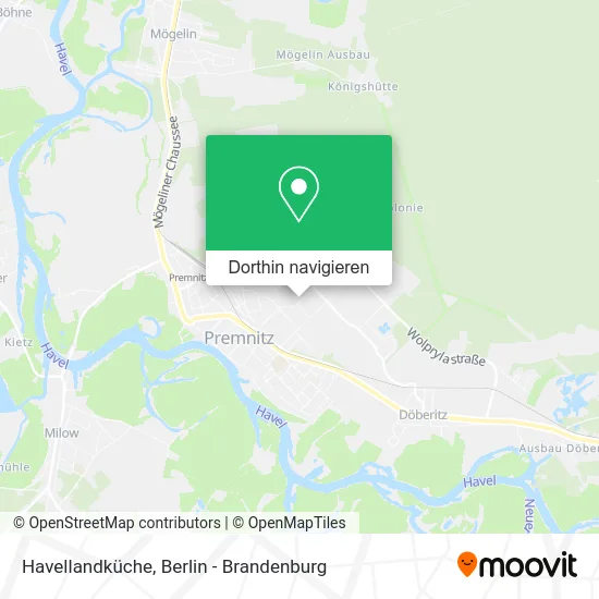 Havellandküche Karte