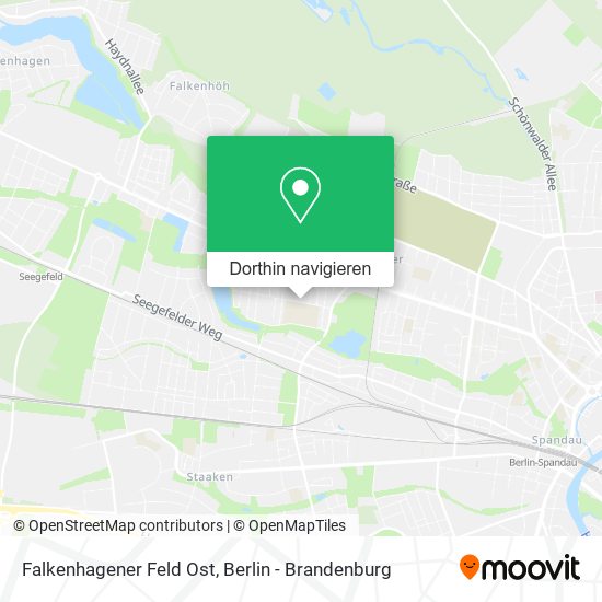 Falkenhagener Feld Ost Karte