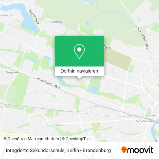 Integrierte Sekundarschule Karte