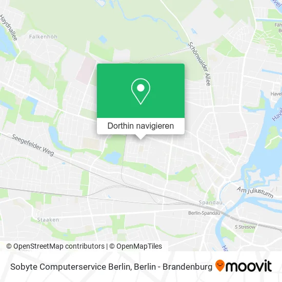 Sobyte Computerservice Berlin Karte