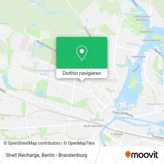 Shell Recharge Karte