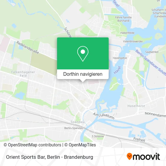 Orient Sports Bar Karte