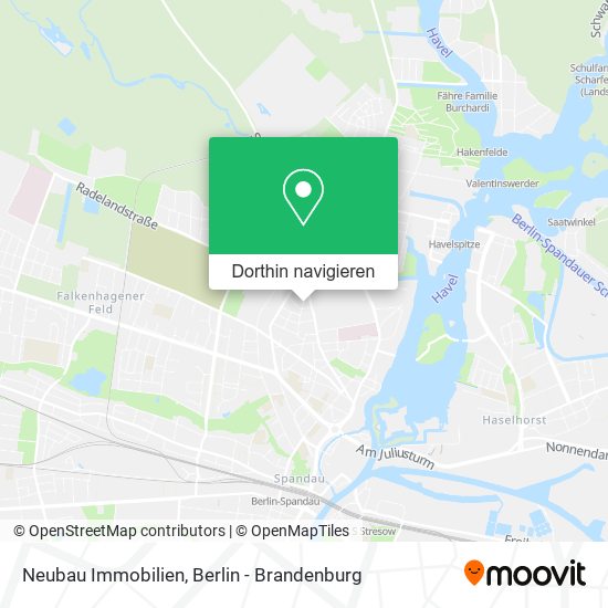 Neubau Immobilien Karte