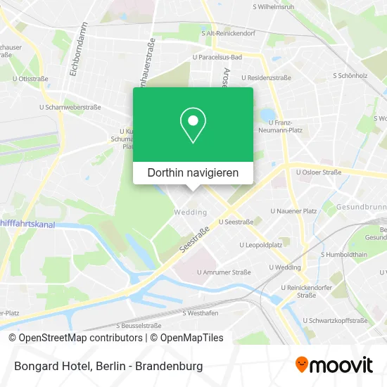 Bongard Hotel Karte