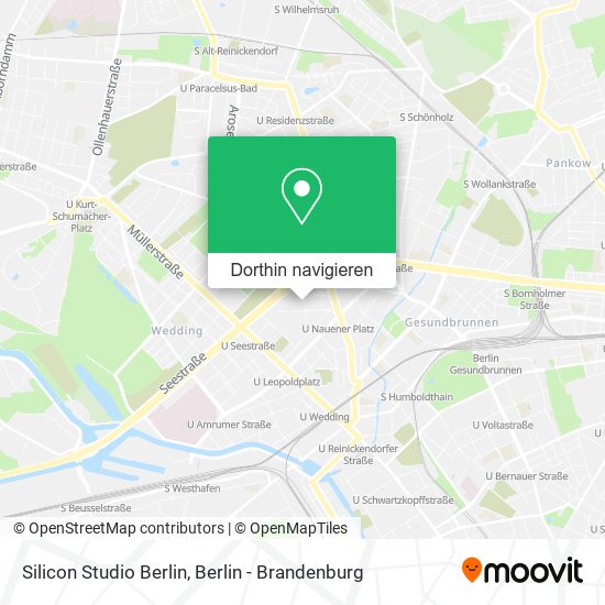 Silicon Studio Berlin Karte