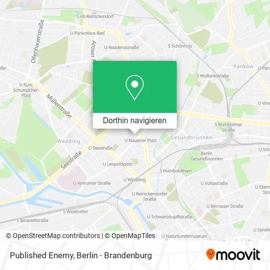 Published Enemy Karte