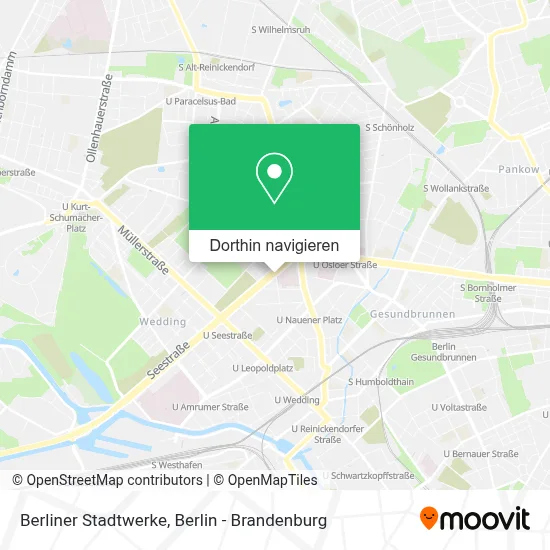 Berliner Stadtwerke Karte