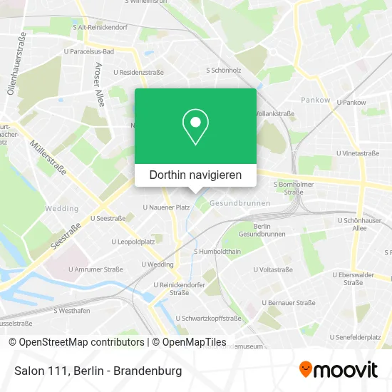 Salon 111 Karte