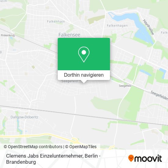 Clemens Jabs Einzelunternehmer Karte
