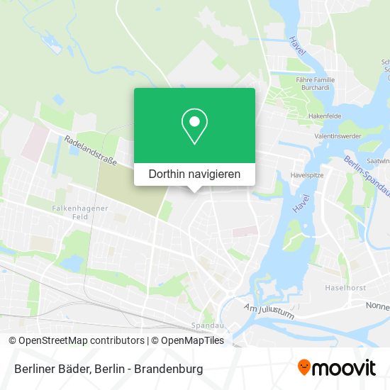 Berliner Bäder Karte