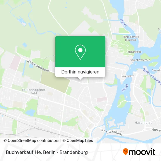 Buchverkauf He Karte
