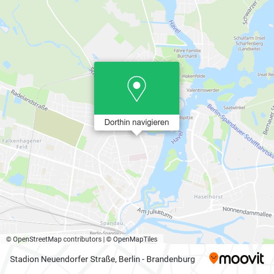Stadion Neuendorfer Straße Karte