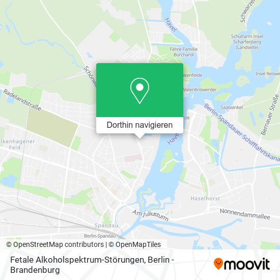 Fetale Alkoholspektrum-Störungen Karte