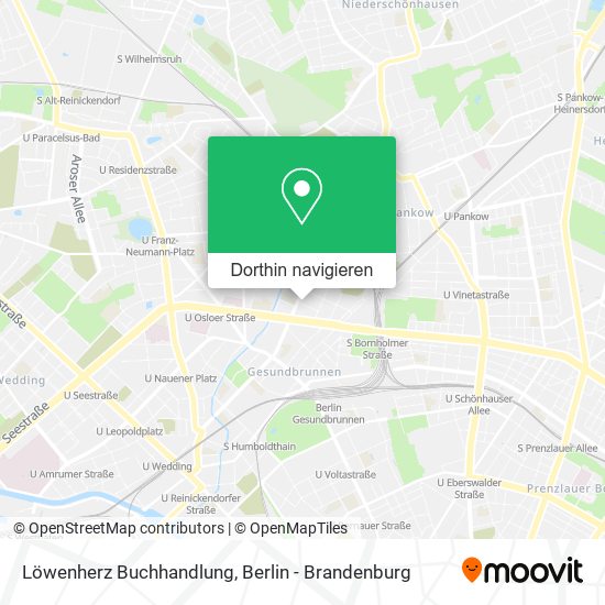 Löwenherz Buchhandlung Karte