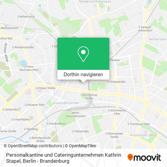 Personalkantine und Cateringunternehmen Kathrin Stapel Karte
