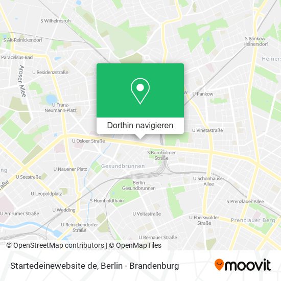 Startedeinewebsite de Karte