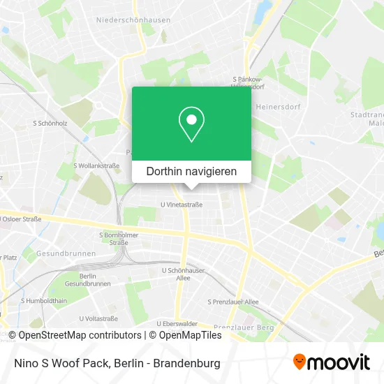 Nino S Woof Pack Karte