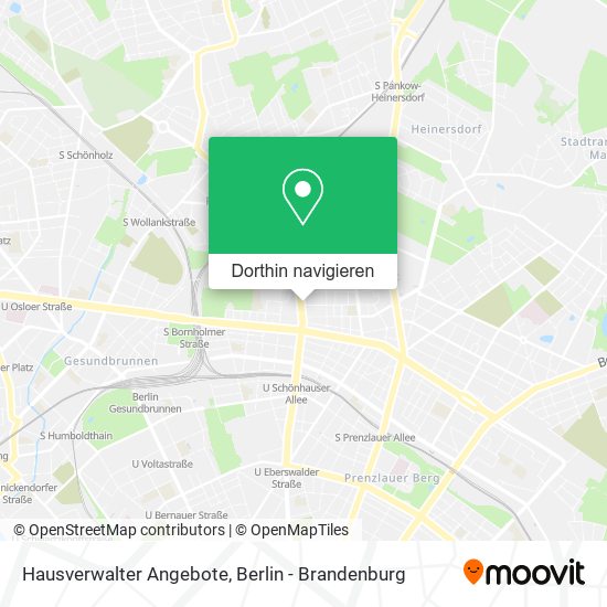 Hausverwalter Angebote Karte