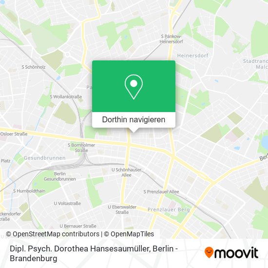 Dipl. Psych. Dorothea Hansesaumüller Karte