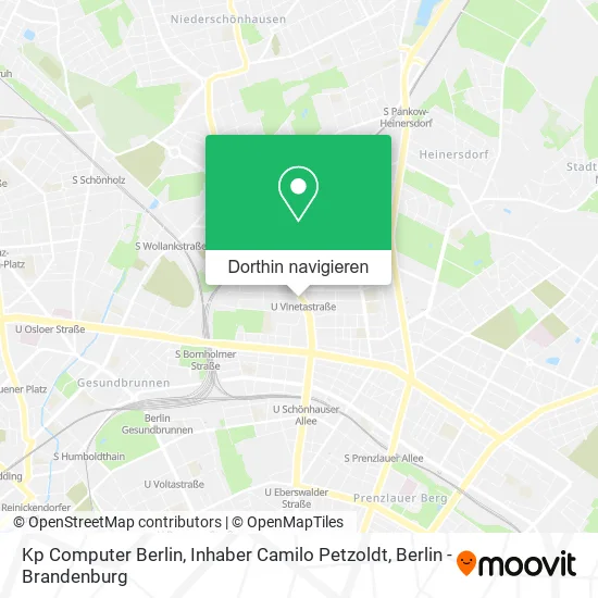 Kp Computer Berlin, Inhaber Camilo Petzoldt Karte