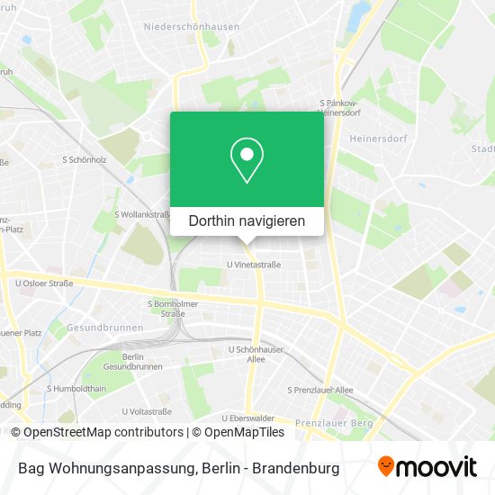 Bag Wohnungsanpassung Karte