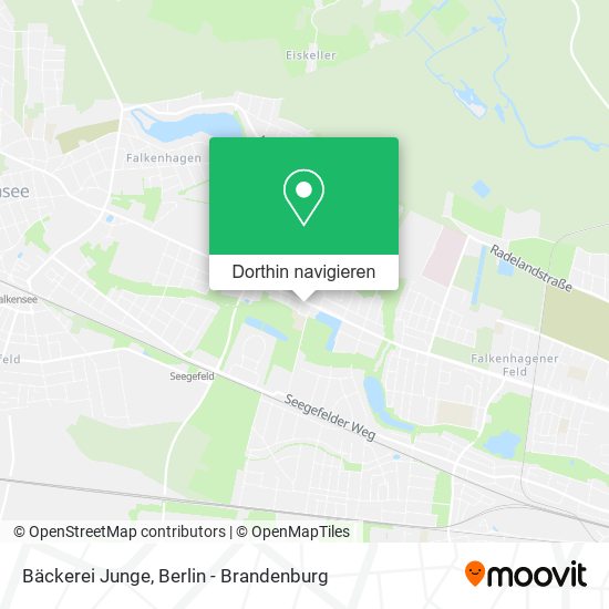 Bäckerei Junge Karte