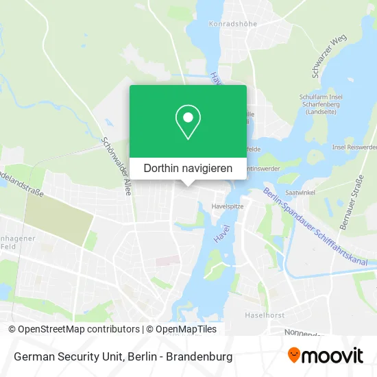 German Security Unit Karte