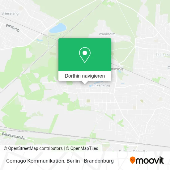 Comago Kommunikation Karte