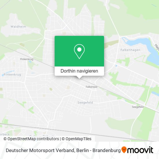 Deutscher Motorsport Verband Karte