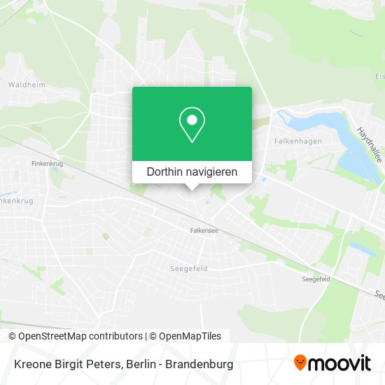Kreone Birgit Peters Karte