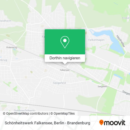 Schönheitswerk Falkensee Karte