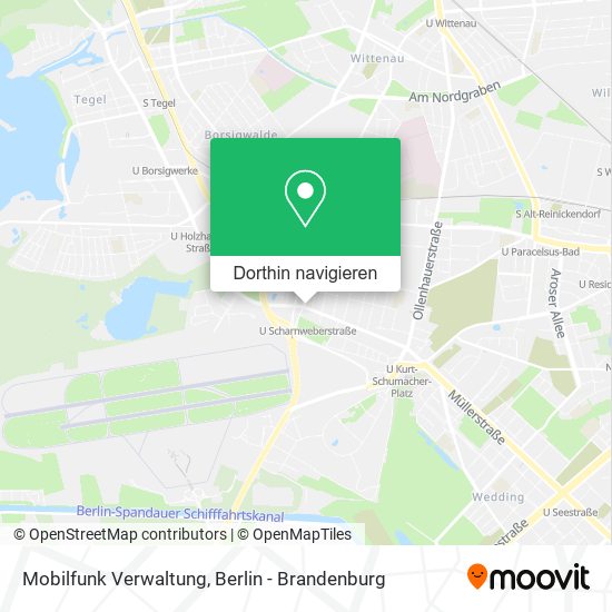 Mobilfunk Verwaltung Karte